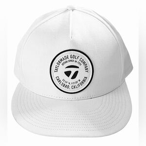 NWOT Taylormade 5 Panel SnapBack Flat Bill Hat